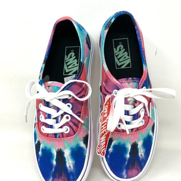 💖MEGA SALE💖 VANS Authentic Tie Dye Multi Canvas  Women's  VN0A38EMVK shoes - Picture 6 of 13